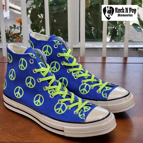 Converse Other - Converse Chuck 70 Hi Unleash Peace Logo 167913C Game Royal/Ghost Green